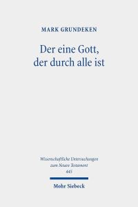Book Cover for Der Eine Gott, Der Durch Alle Ist by Mark Grundeken