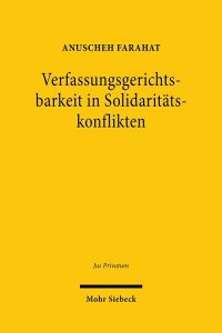 Book Cover for Transnationale Solidaritatskonflikte by Anuscheh Farahat