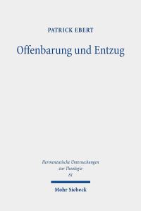 Book Cover for Offenbarung Und Entzug by Patrick Ebert