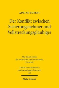 Book Cover for Der Konflikt Zwischen Sicherungsnehmer Und Vollstreckungsglaubiger by Adrian Rudert