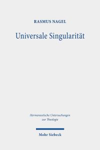 Book Cover for Universale Singularitat by Rasmus Nagel