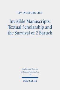 Book Cover for Invisible Manuscripts: by Liv Ingeborg Lied