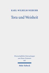 Book Cover for Tora Und Weisheit by KarlWilhelm Niebuhr