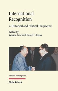 Book Cover for International Recognition by Daniel E Rojas, Warren Peze