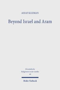 Book Cover for Beyond Israel and Aram by Assaf Kleiman