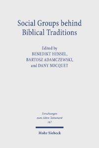 Book Cover for Social Groups Behind Biblical Traditions by Benedikt Hensel, Bartosz Adamczewski, Dany Nocquet
