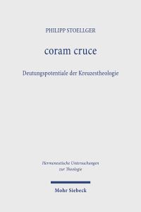 Book Cover for Coram Cruce by Philipp Stoellger