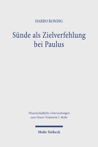 Book Cover for Sünde Als Zielverfehlung Bei Paulus by Harro Koning