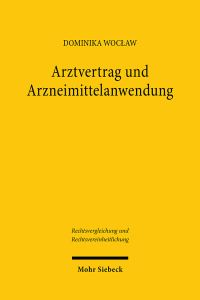 Book Cover for Arztvertrag Und Arzneimittelanwendung by Dominika Wocaw