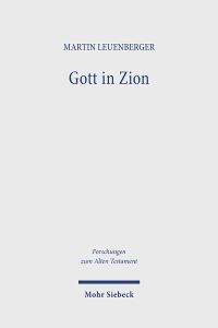 Book Cover for Gott in Zion by Martin Leuenberger