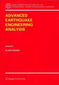Book Cover for Advanced Earthquake Engineering Analysis by Alain Pecker