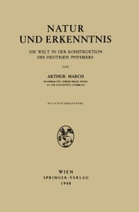 Book Cover for Natur Und Erkenntnis by Arthur March