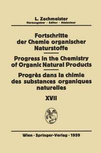 Book Cover for Fortschritte Der Chemie Organischer Naturstoffe / Progress in the Chemistry of Organic Natural Products / Progres Dans La Chimie Des Substances Organiques Naturelles by PH Abelson, H Barkemeyer, K Bernauer, AE Dimond, HH Inhoffen, K Irmscher, F Korte, I Korte, H Kuhn, WA Schroeder, BB Stowe, K Venkataraman