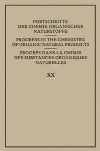 Book Cover for Fortschritte Der Chemie Organischer Naturstoffe / Progress in the Chemistry of Organic Natural Products / Progres Dans La Chimie Des Substances Organiques Naturelles by L Zechmeister
