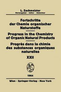 Book Cover for Fortschritte Der Chemie Organischer Naturstoffe / Progress in the Chemistry of Organic Natural Products / Progres Dans La Chimie Des Substances Organiques Naturelles by RT Aplin, G Billek, JF Grove, TG Halsall, W KellerSchierlein, V Prelog, K Schaffner, PJ Scheuer, H Zähner