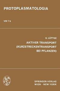 Book Cover for Aktiver Transport (Kurzstreckentransport Bei Pflanzen) by U Lüttge