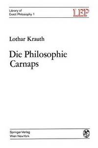 Book Cover for Die Philosophie Carnaps by Lothar Krauth