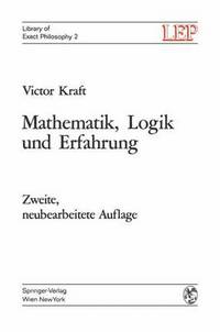 Book Cover for Mathematik, Logik Und Erfahrung by Victor Kraft