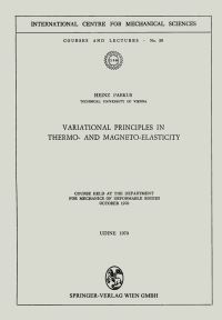 Book Cover for Variational Principles in Thermo- And Magneto-Elasticity by Heinz Parkus
