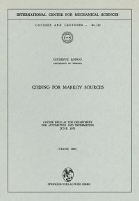 Book Cover for Coding for Markov Sources by Giuseppe Longo