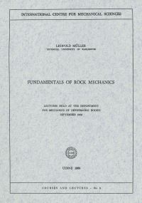 Book Cover for Fundamentals of Rock Mechanics by Leopold Müller