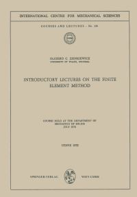 Book Cover for Introductory Lectures on the Finite Element Method by Olgierd C Zienkiewicz
