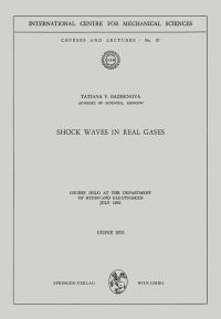 Book Cover for Shock Waves in Real Gases by Tatiana V Bazhenova