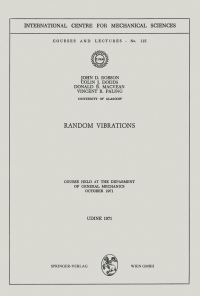 Book Cover for Random Vibrations by JD Robson, CJ Dodds, DB MacVean, VR Paling