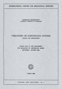Book Cover for Vibrations of Continuous Systems by Eberhard Brommundt
