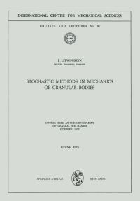 Book Cover for Stochastic Methods in Mechanics of Granular Bodies by J Litwiniszyn