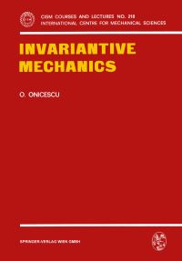Book Cover for Invariantive Mechanics by O Onicescu