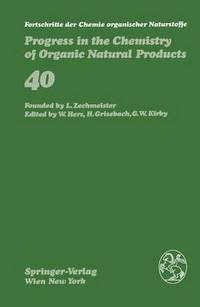 Book Cover for Fortschritte Der Chemie Organischer Naturstoffe / Progress in the Chemistry of Organic Natural Products by PA Cadby, RG Cooke, JM Edwards, W Heller, CW Jefford, E Lederer, P Lefrancier, Sukh Dev, C Tamm