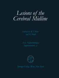 Book Cover for Lesions of the Cerebral Midline by W.T. Koos, G. Pendl