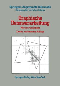Book Cover for Graphische Datenverarbeitung by Werner Purgathofer