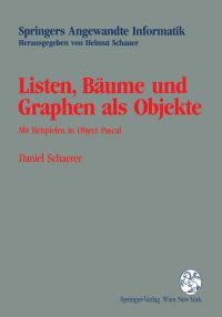 Book Cover for Listen, Bäume Und Graphen Als Objekte by Daniel Schaerer