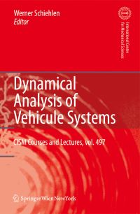 Book Cover for Dynamical Analysis of Vehicle Systems by W Schiehlen