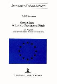 Book Cover for Grosse Seen - St. Lorenz-Seeweg Und Rhein by Rudolf Knoblauch
