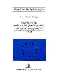 Book Cover for Grundlagen Des Modernen Budgetmanagements by Herbert-Michael Rösinger
