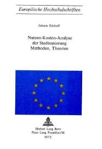 Book Cover for Nutzen-Kosten-Analyse Der Stadtsanierung by Johann Eekhoff