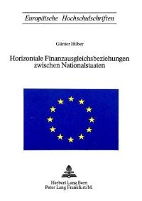 Book Cover for Horizontale Finanzausgleichsbeziehungen Zwischen Nationalstaaten by Günter Hilber