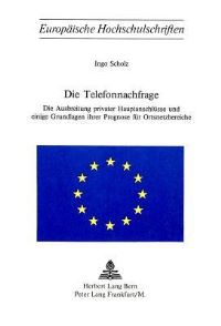 Book Cover for Die Telefonnachfrage by Ingo Scholz