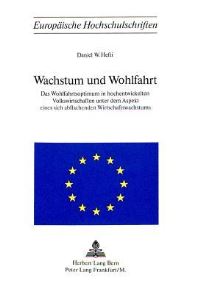 Book Cover for Wachstum Und Wohlfahrt by Daniel W Hefti