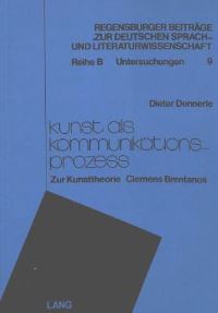 Book Cover for Kunst Als Kommunikationsprozess by Dieter Dennerle