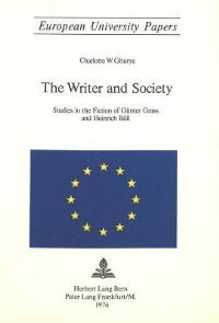 Book Cover for The Writer and Society by Charlotte W Ghurye