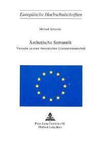 Book Cover for Asthetische Semantik by Michael Schecker