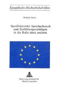 Book Cover for Spezifizierender Sprachgebrauch Und Einfuhlungsvermogen in Die Rolle Eines Anderen by Winfried Stuwe