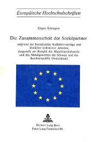 Book Cover for Die Zusammenarbeit Der Sozialpartner by Jürgen Kämpgen