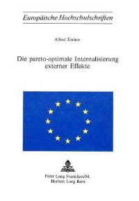 Book Cover for Die Pareto-Optimale Internalisierung Externer Effekte by Alfred Endres