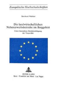 Book Cover for Die Landwirtschaftlichen Nebenerwerbsbetriebe Im Berggebiet by Bernhard Walther