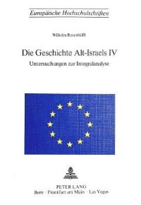 Book Cover for Die Geschichte Alt-Israels IV by Wilhelm Resenhöfft